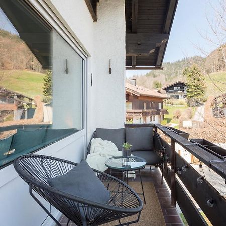 Design Apartment „Alpengluehen“ Nahe Breitachklamm Oberstdorf Luaran gambar